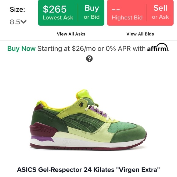 ASICS X 24 KILATES “Virgin Extra” Gel-Respector - Picture 6 of 16